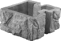 Блок "Бут" угловой