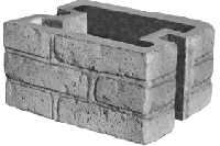 Блок "Кирпич" проходной